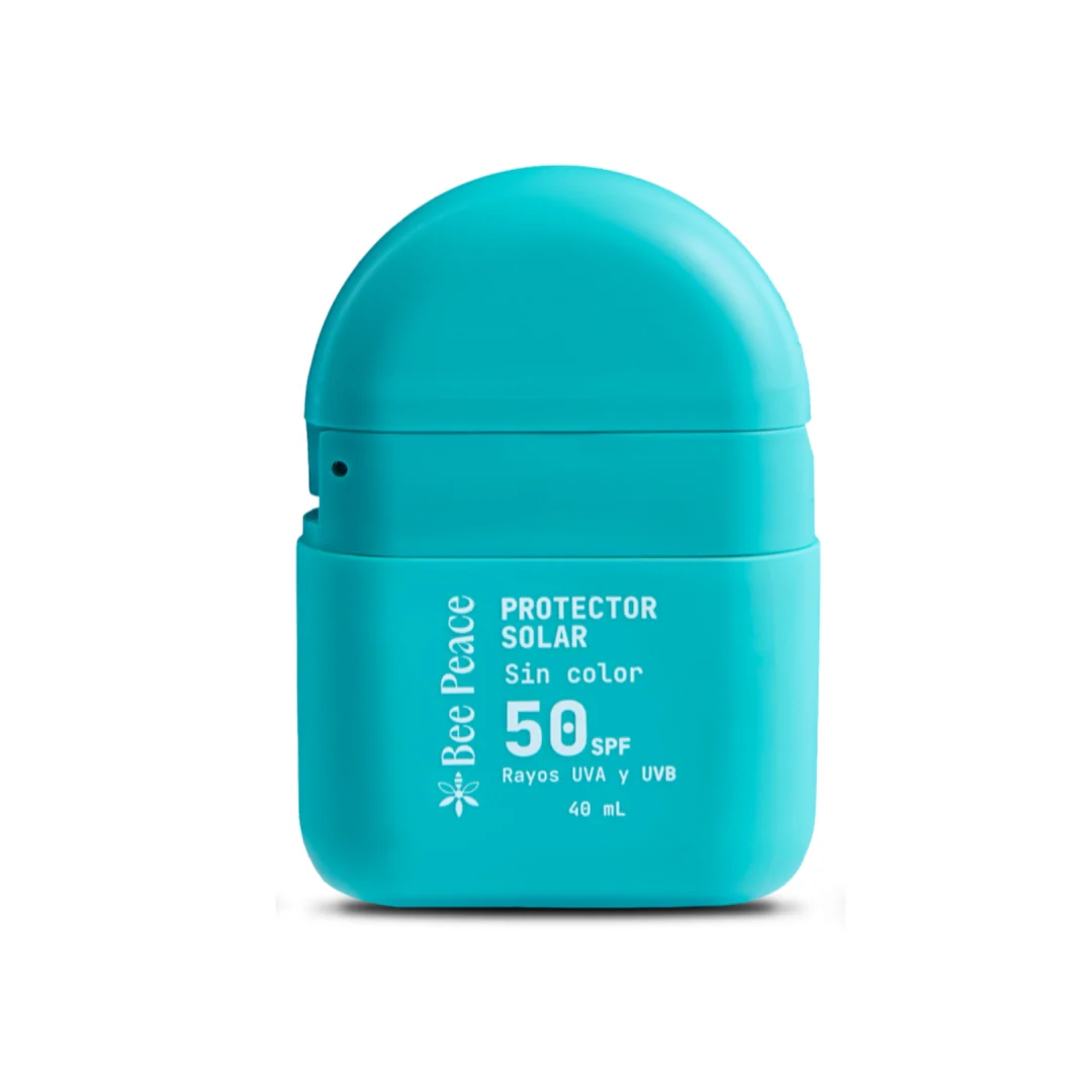 BeePeace Protector Solar Facial sin color – SPF 50 · 40 ml